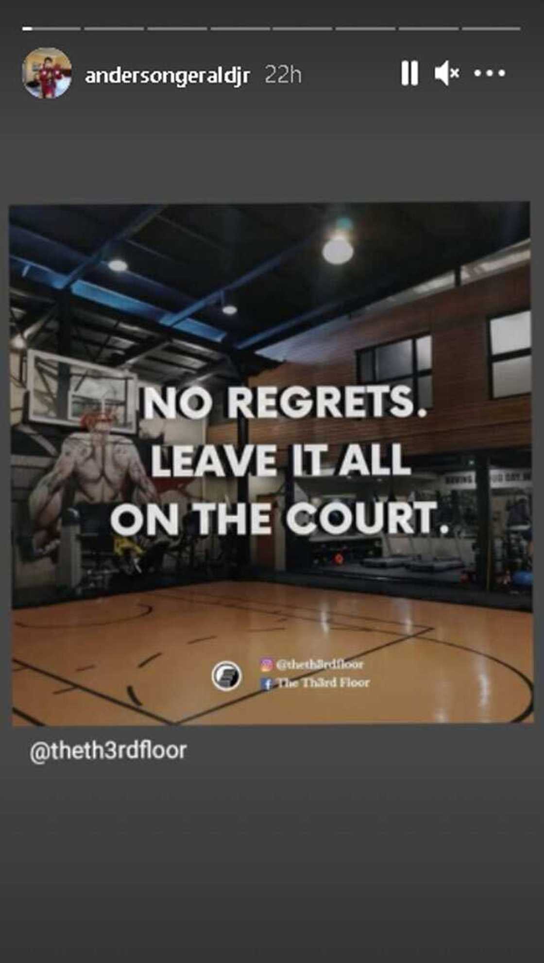 Gerald Anderson, nagpakawala uli ng cryptic post na animo’y may pinatatamaan: "No regrets" Gerald Anderson, nagpakawala uli ng cryptic post na animo’y may pinatatamaan: "No regrets"