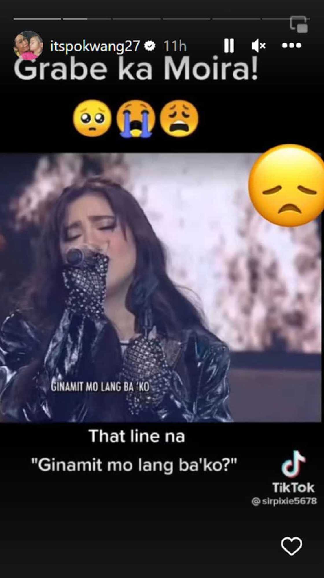 Pokwang, may hugot sa kanta ni Moira: “Ginamit mo lang ako” Pokwang, may hugot sa kanta ni Moira: “Ginamit mo lang ako”