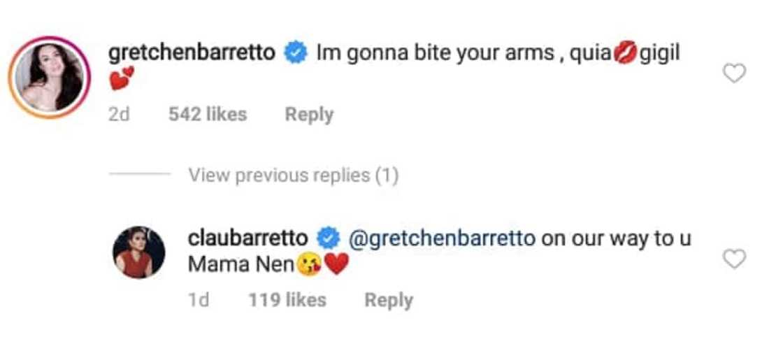 Claudine Barretto's adorable post about her daughter gets comments from Anne Curtis, Gretchen Barretto