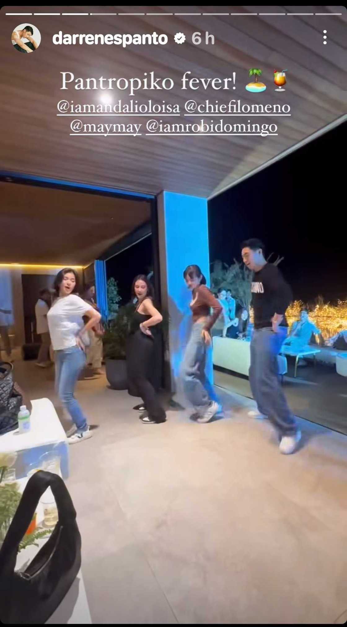 Dance video nina Darren, Robi at iba pang celebs sa housewarming party ni Kathryn Bernardo, viral Dance video nina Darren, Robi at iba pang celebs sa housewarming party ni Kathryn Bernardo, viral