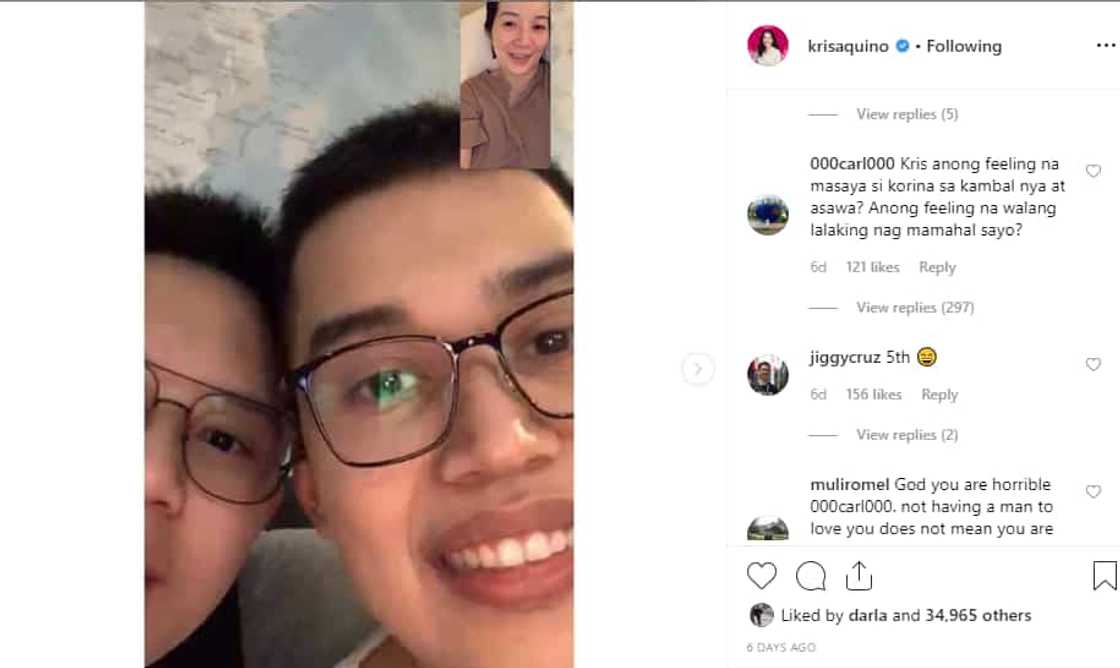 Kris Aquino lashes out against a basher who compared her with Korina Sanchez Kris Aquino lashes out against a basher who compared her with Korina Sanchez