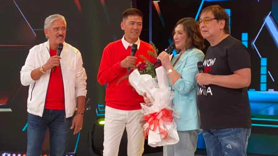 Sharon Cuneta sa E.A.T. ng TVJ: "I'm glad that they are now back on air" Sharon Cuneta sa E.A.T. ng TVJ: "I'm glad that they are now back on air"