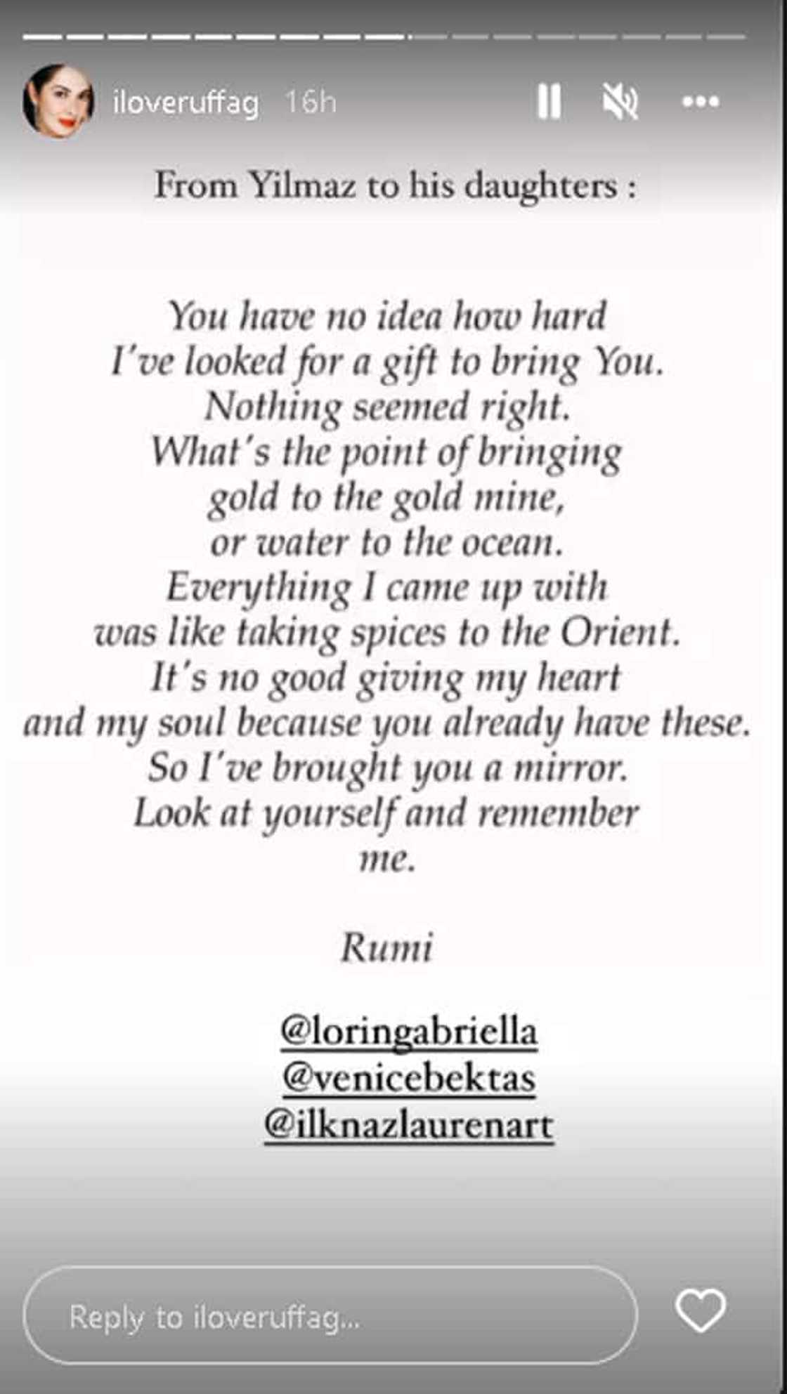 Ruffa Gutierrez, ibinahagi ang emosyonal na liham ni Yilmaz sa mga anak Ruffa Gutierrez, ibinahagi ang emosyonal na liham ni Yilmaz sa mga anak