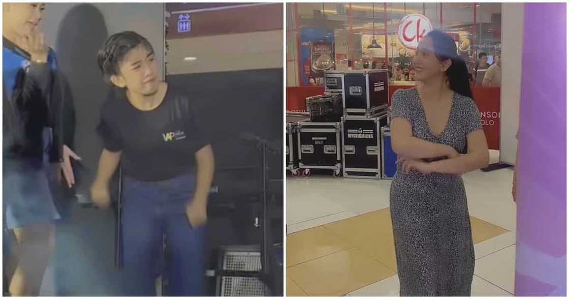 Video ni Katrina Halili na tinuturuan ang anak magsayaw sa stage: "Anak, bakit?" Video ni Katrina Halili na tinuturuan ang anak magsayaw sa stage: "Anak, bakit?"
