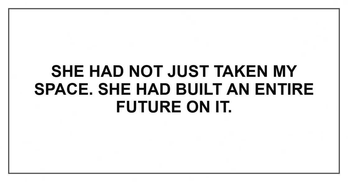 She had built an entire future on it. She had built an entire future on it.