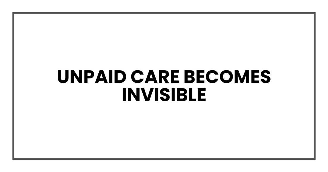Invisible labour Invisible labour
