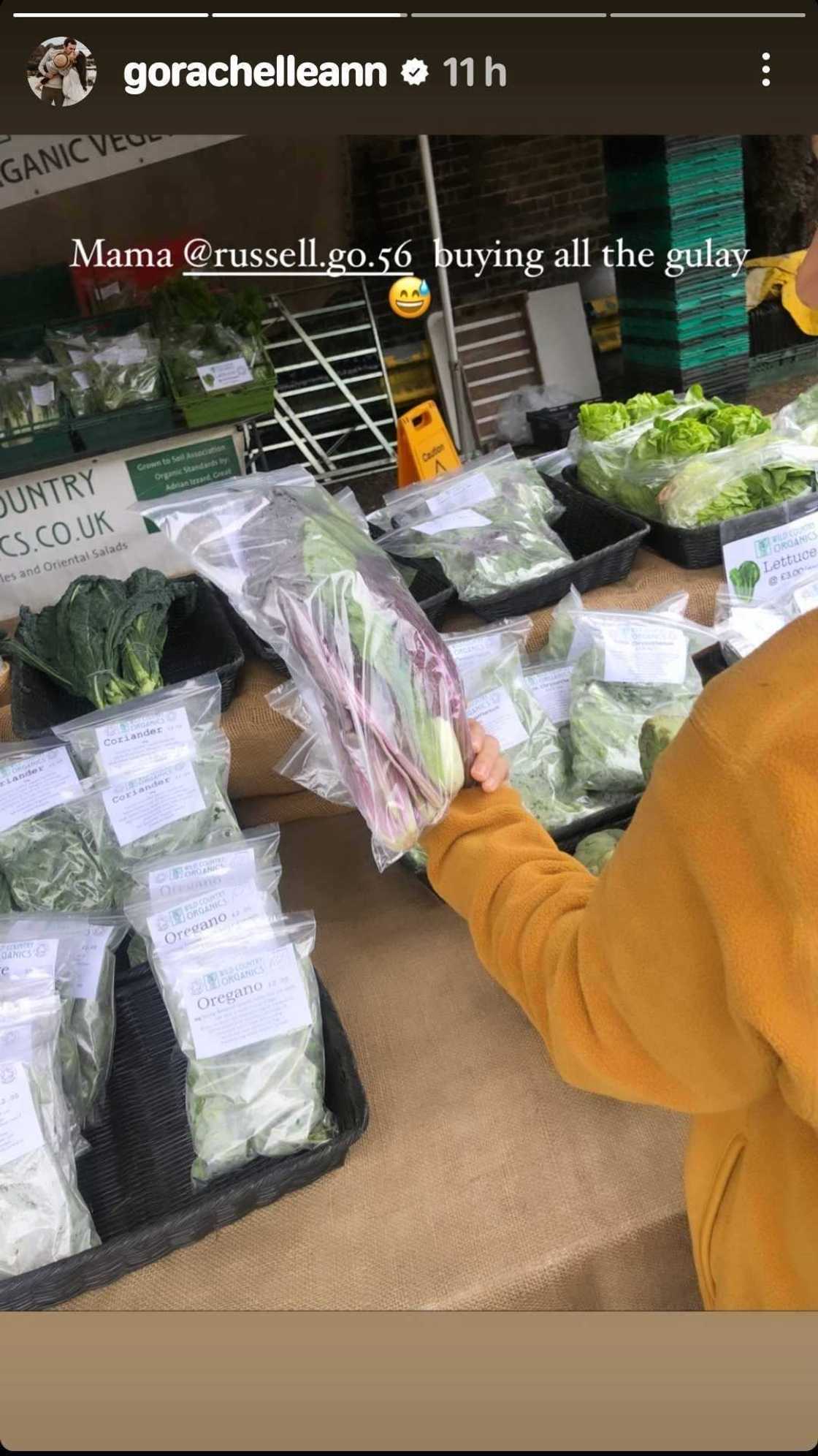 Rachelle Ann Go sa presyo ng gulay sa London: “Bakit parang mas mura” Rachelle Ann Go sa presyo ng gulay sa London: “Bakit parang mas mura”