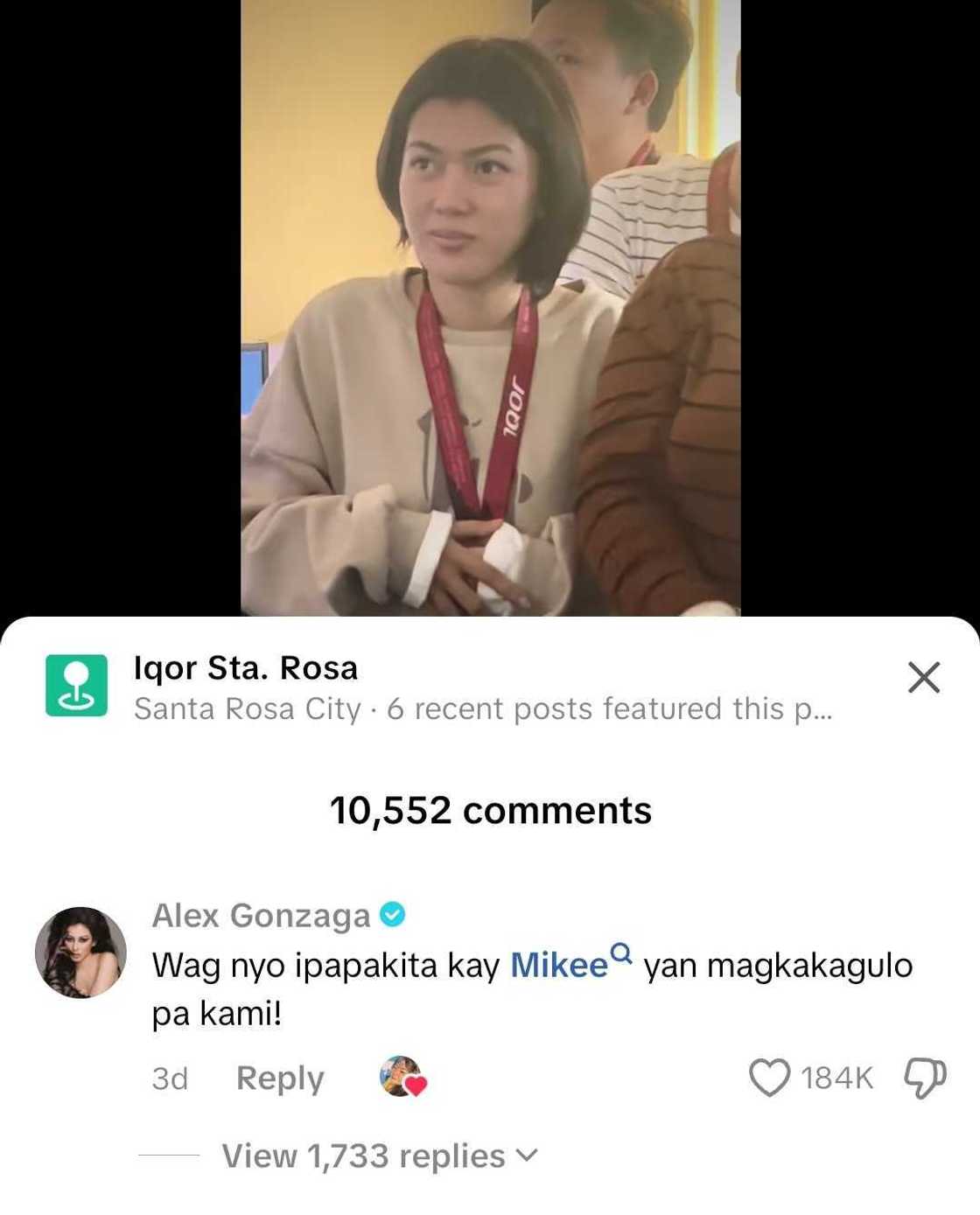 Alex Gonzaga, naloka sa video ng kanyang lookalike: "Magkakagulo pa kami!" Alex Gonzaga, naloka sa video ng kanyang lookalike: "Magkakagulo pa kami!"