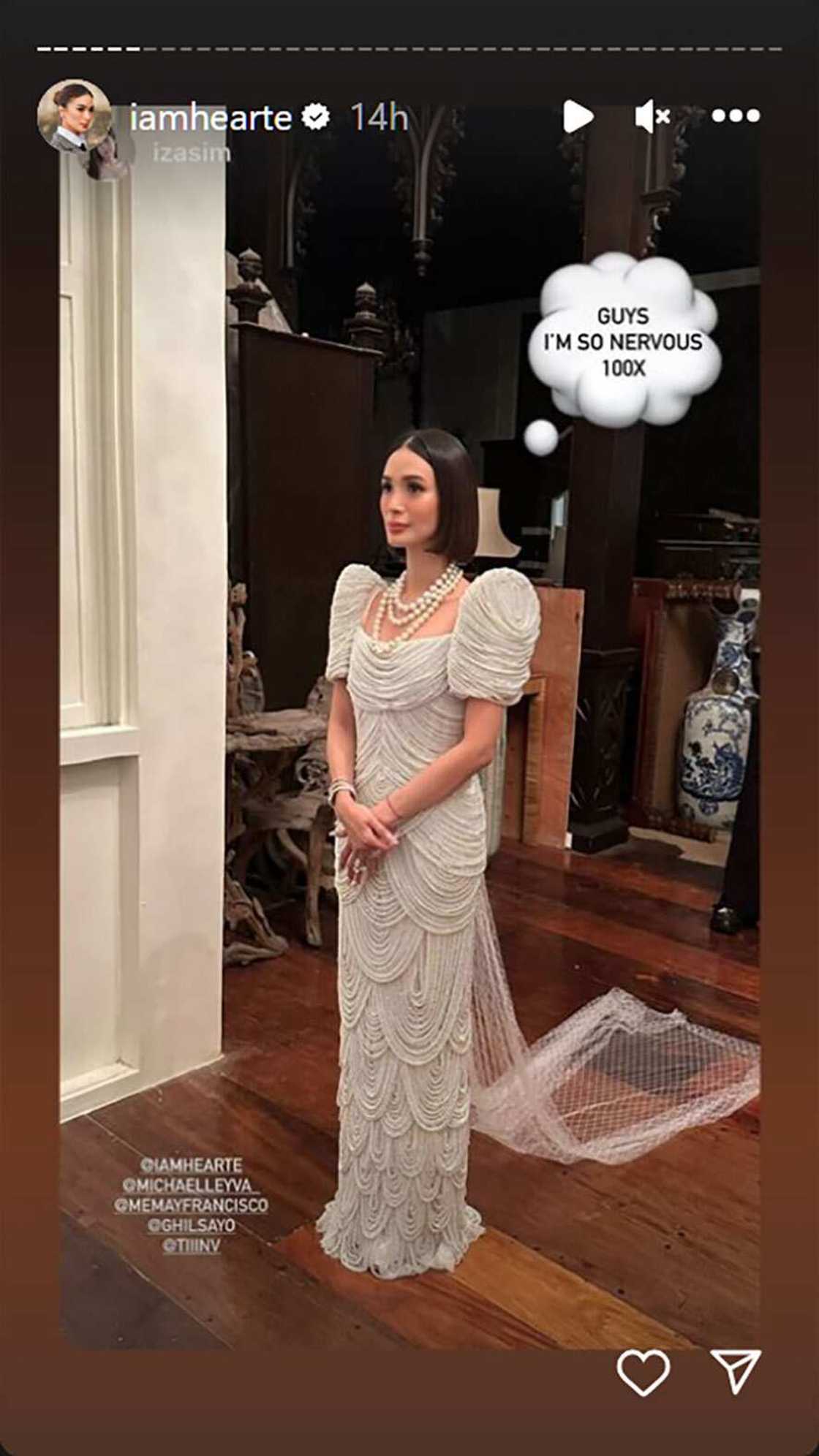 Heart Evangelista, nine-nerbyos pa rin kada show kahit nasa rurok na ng tagumpay: “Guys, I’m so nervous 10x” Heart Evangelista, nine-nerbyos pa rin kada show kahit nasa rurok na ng tagumpay: “Guys, I’m so nervous 10x”