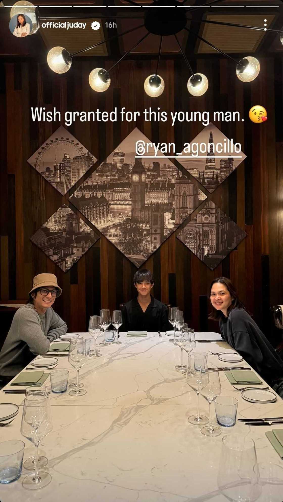 Judy Ann Santos, inilahad ang nakakaantig na birthday wish ng anak niyang si Lucho Judy Ann Santos, inilahad ang nakakaantig na birthday wish ng anak niyang si Lucho