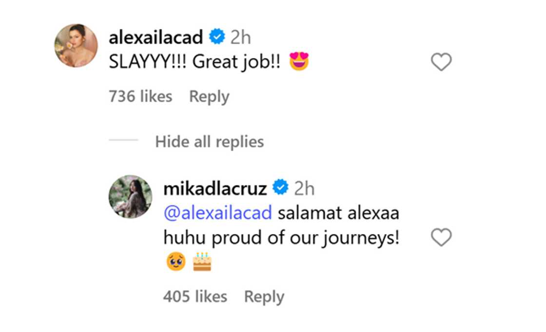 Alexa Ilacad, nag-react sa pagpayat ni Mika Dela Cruz Alexa Ilacad, nag-react sa pagpayat ni Mika Dela Cruz