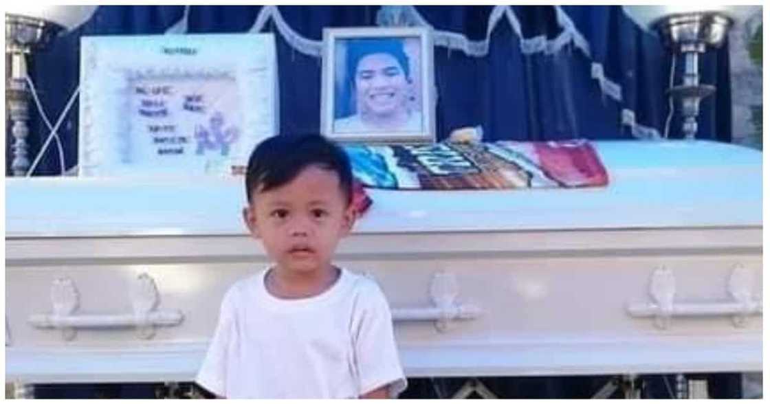 Batang naulila sa ina, nawalan na rin ng ama makalipas ang walong buwan Batang naulila sa ina, nawalan na rin ng ama makalipas ang walong buwan