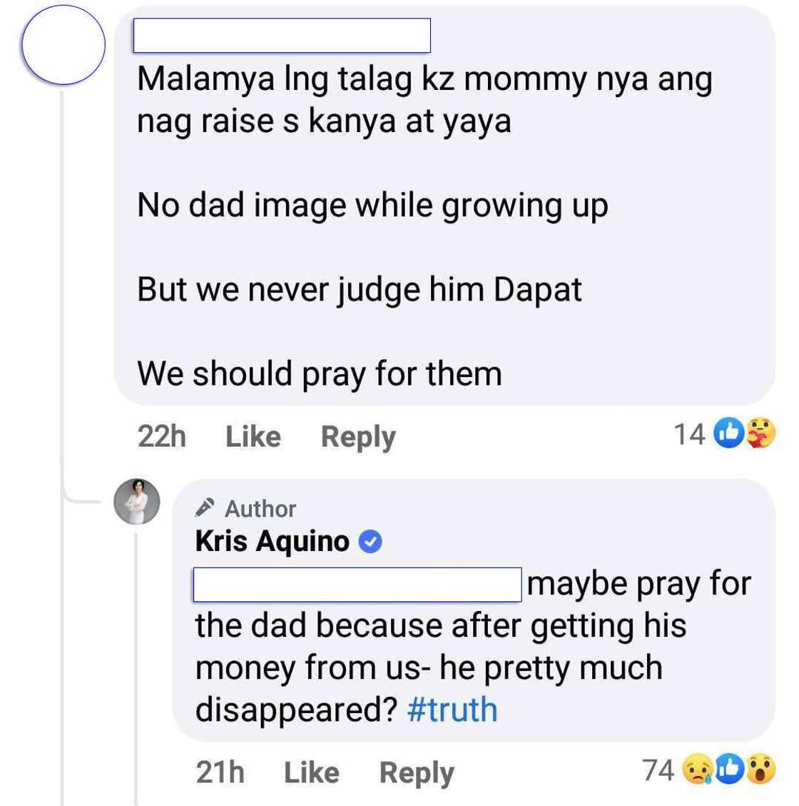 Kris Aquino, muling nabanggit ang tungkol sa pang-iiwan ng ama ni Bimby Kris Aquino, muling nabanggit ang tungkol sa pang-iiwan ng ama ni Bimby
