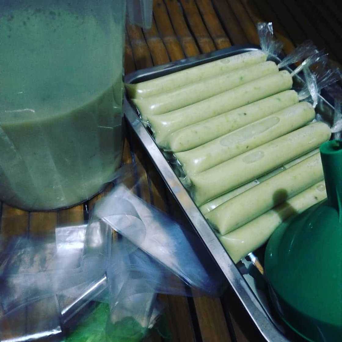 How to make ice candy avocado How to make ice candy avocado