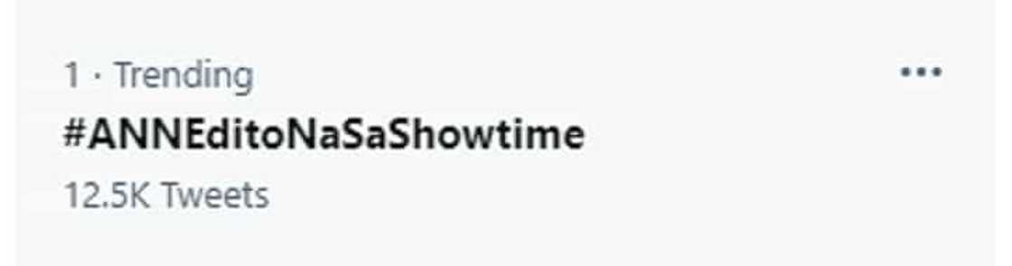 Pagbabalik ni Anne Curtis sa 'It's Showtime,' number 1 trending sa Twitter