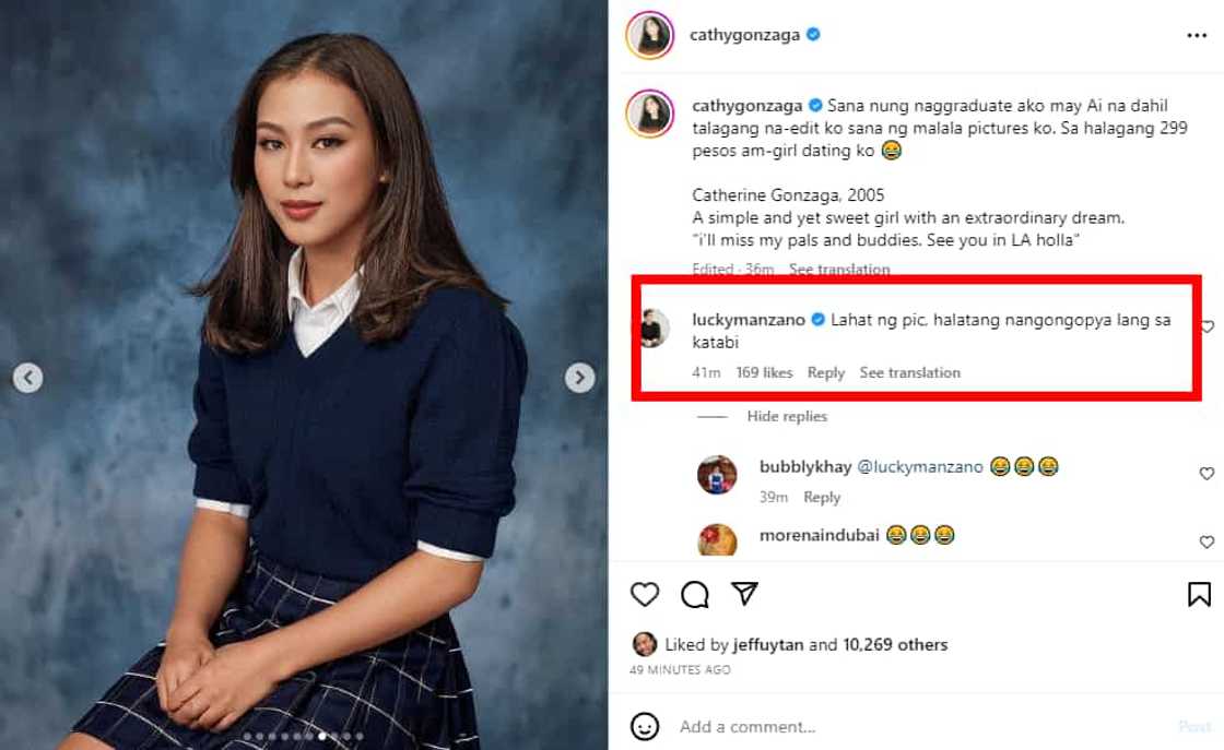 Luis Manzano sa AI yearbook pics ni Alex: "Lahat ng pic, halatang nangongopya lang sa katabi"