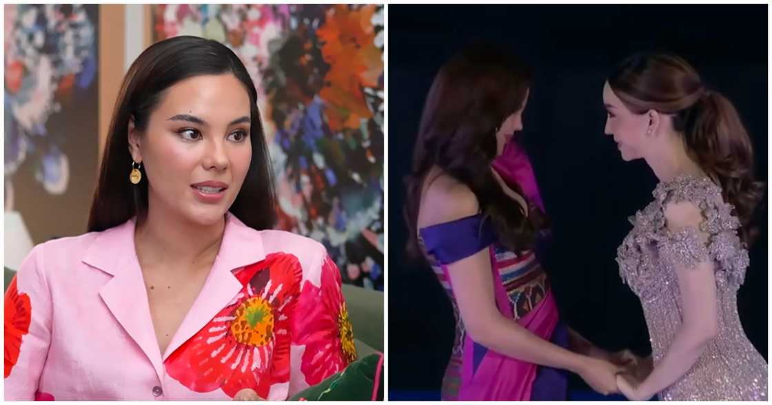 Catriona Gray, nagpakatotoo nang matanong sa viral video nila ni Anne Jakrajutatip noong 2022