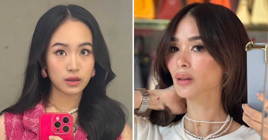 Caprice Cayetano, nag-react sa mga paghahambing sa kanya kay Heart Evangelista (Photos: @capcaprice, @iamhearte)