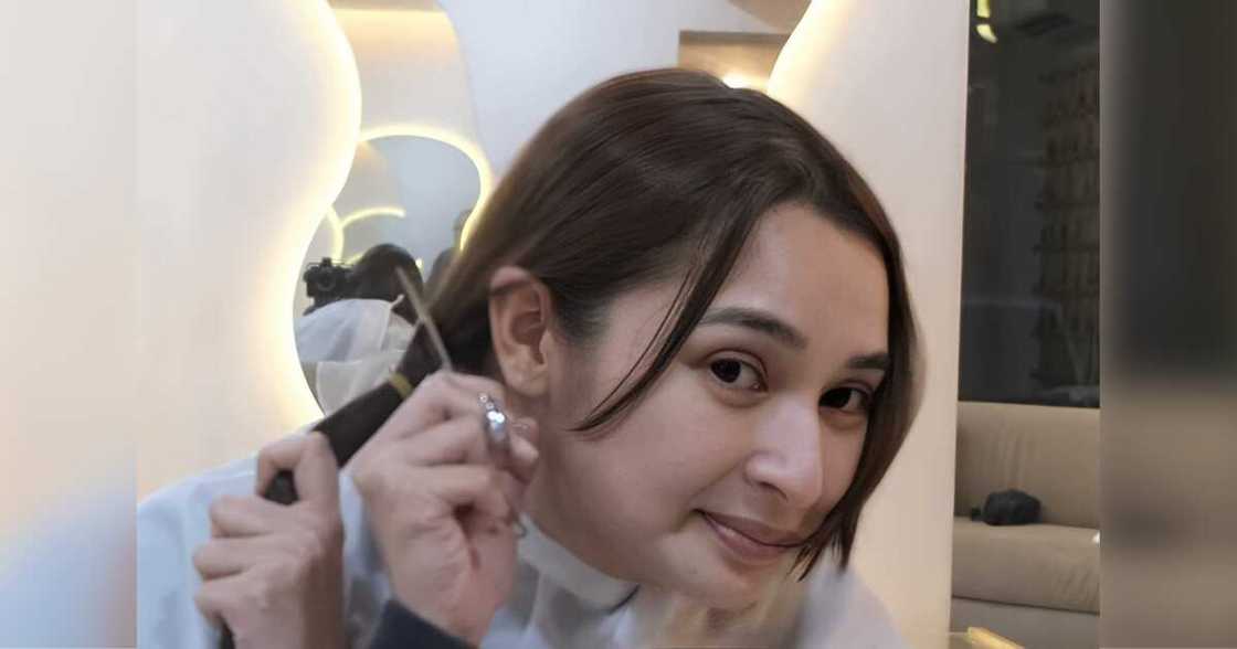 Ryza Cenon, ipinakita ang proseso ng pagpapakalbo niya sa isang video