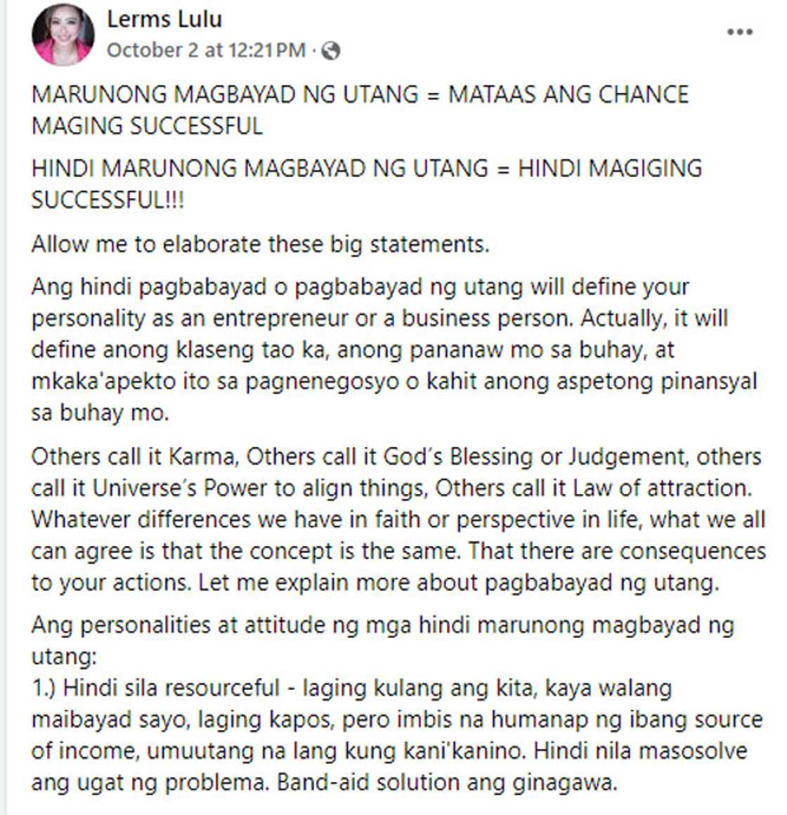 Photo: Lerms Lulu FB Photo: Lerms Lulu FB