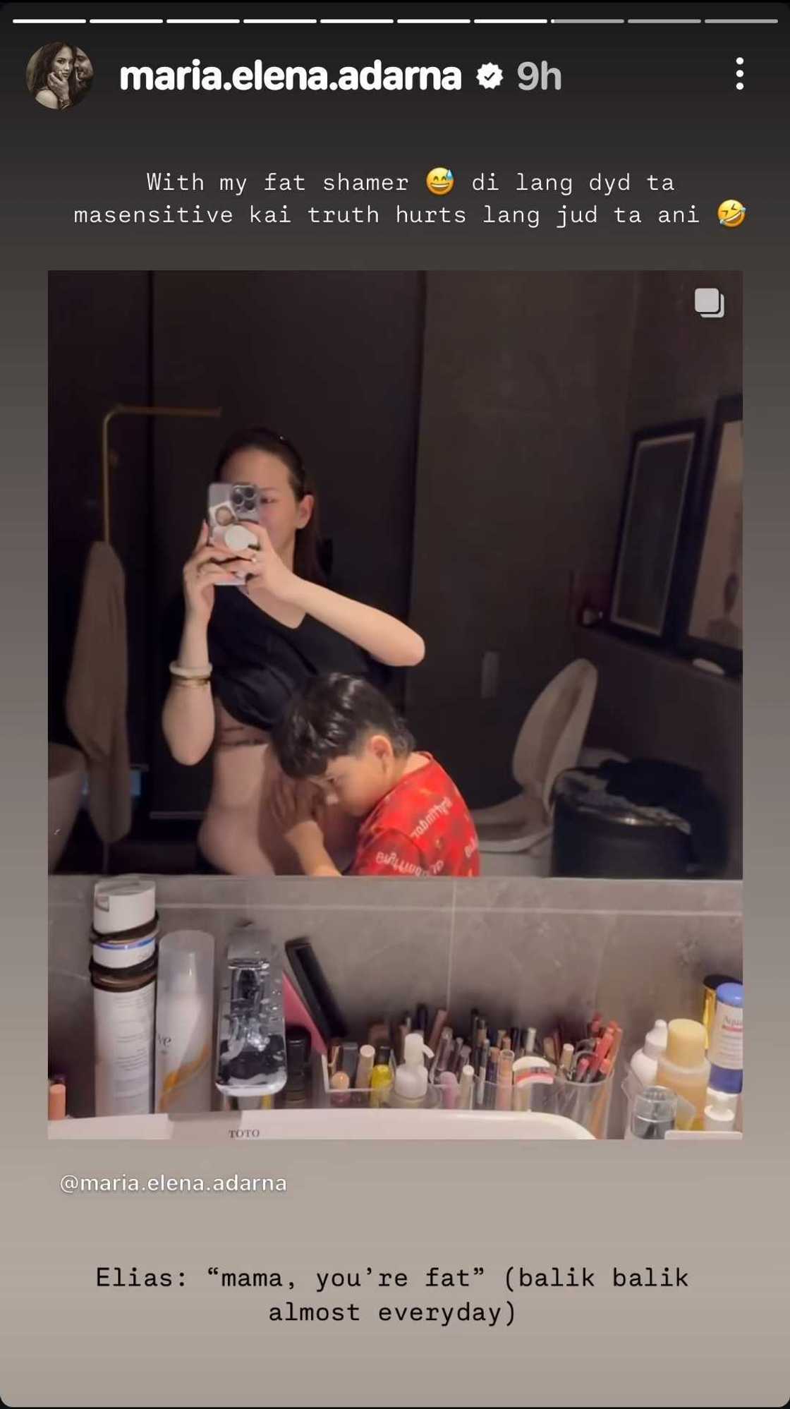 Ellen Adarna, ibinahagi ang laging sinasabi sa kanya ni Elias noong buntis siya