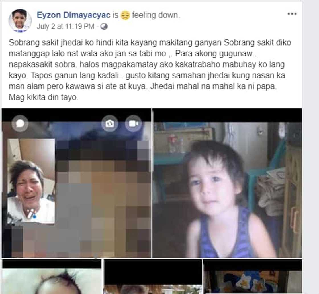 Makabagbag-damdamin! Emotional OFW dad comes home to see his son who got hit by a car Makabagbag-damdamin! Emotional OFW dad comes home to see his son who got hit by a car