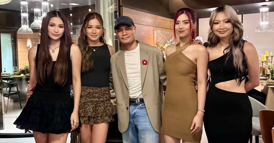 Bugoy Drilon, may kwelang caption sa pics niya kasama ang ilang BINI members