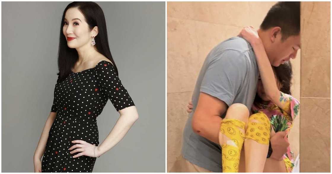 Kris Aquino, kinailangan buhatin ni Bimby: "I cannot walk, each step is agony" Kris Aquino, kinailangan buhatin ni Bimby: "I cannot walk, each step is agony"