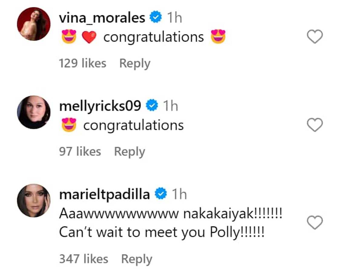 Celebrities gush over Toni Gonzaga’s daughter Polly’s lovely face Celebrities gush over Toni Gonzaga’s daughter Polly’s lovely face