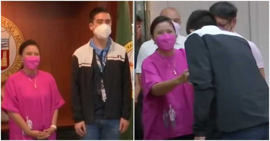 Video ng pag fist bump ni Mayor Vico Sotto kay VP Leni Robredo bilang pagsalubong, viral Video ng pag fist bump ni Mayor Vico Sotto kay VP Leni Robredo bilang pagsalubong, viral