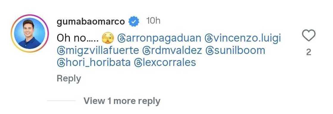Marco Gumabao, napa-"oh no" sa pagkasa ni Nadine Samonte sa 'pagod na ako' trend Marco Gumabao, napa-"oh no" sa pagkasa ni Nadine Samonte sa 'pagod na ako' trend
