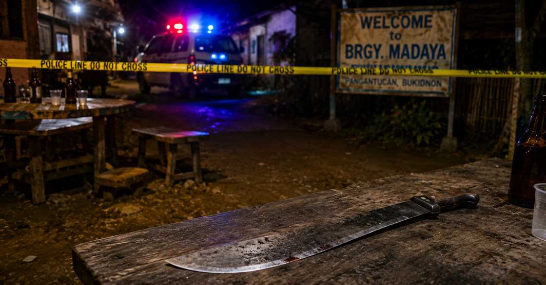 Mainitang pagtatalo sa inuman sa Bukidnon nauwi sa pananaga ng bolo Mainitang pagtatalo sa inuman sa Bukidnon nauwi sa pananaga ng bolo
