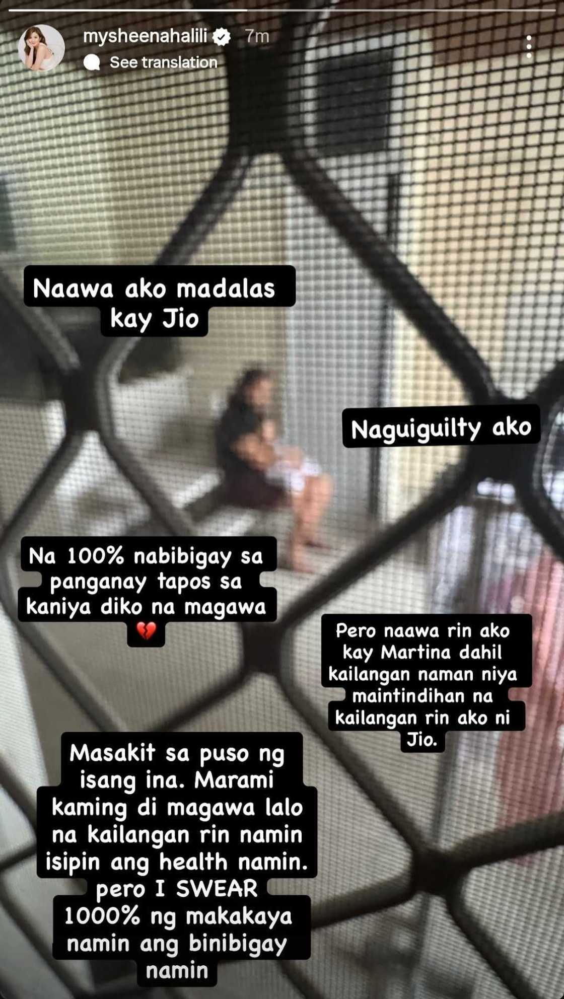 Sheena Halili, may madamdaming post ukol sa mga anak: "Masakit sa puso ng isang ina" Sheena Halili, may madamdaming post ukol sa mga anak: "Masakit sa puso ng isang ina"