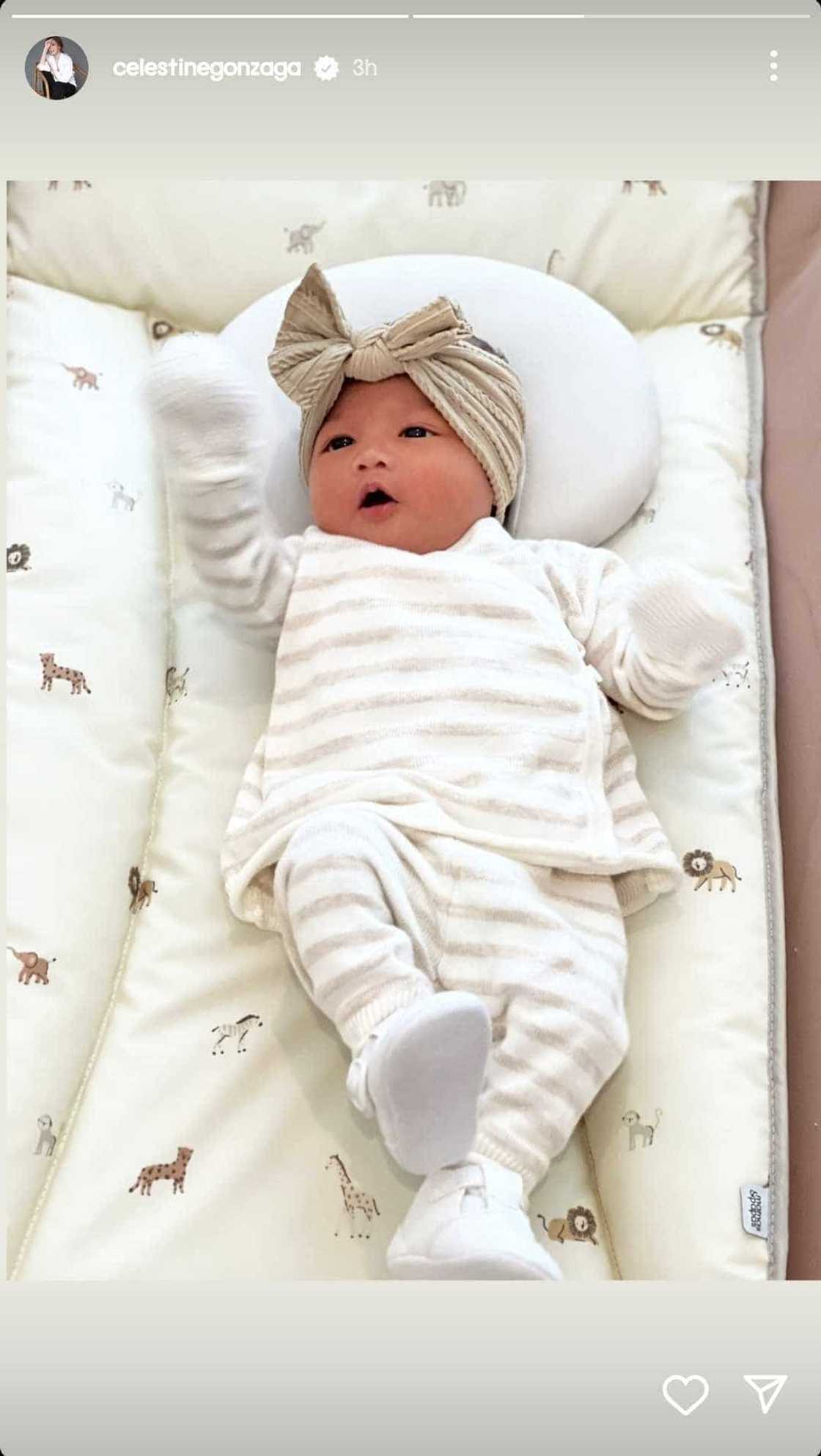 Toni Gonzaga, nag-post ng bagong picture ni Baby Polly: "I love having a girl"