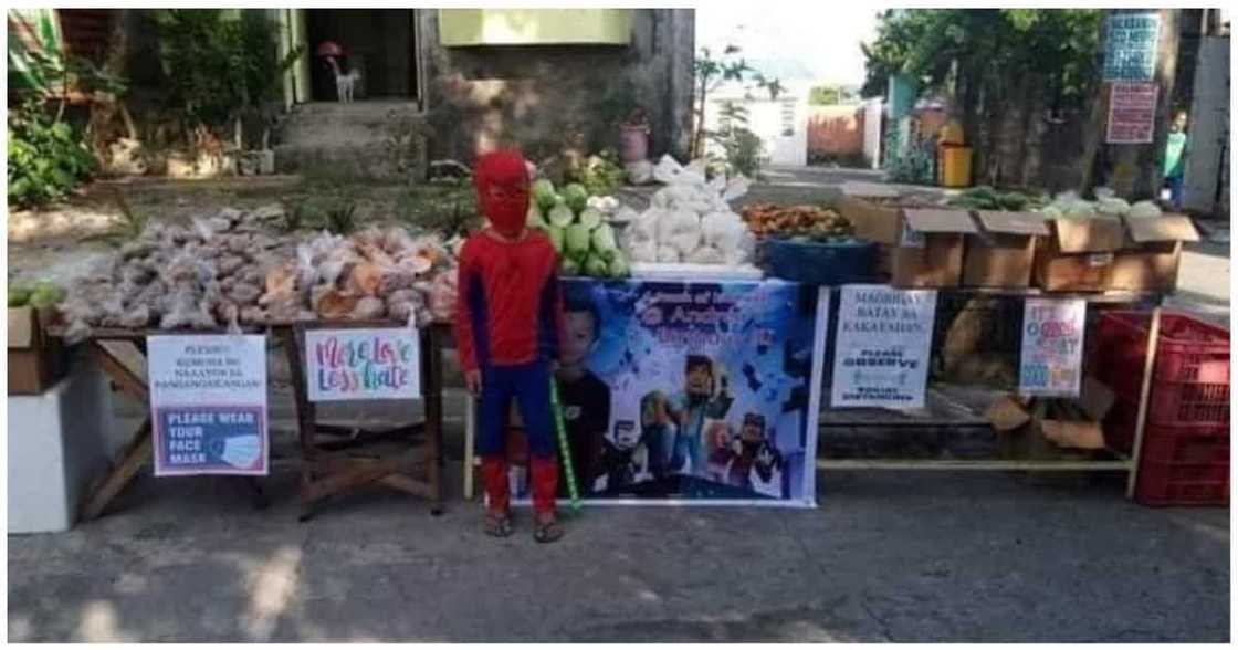 Birthday boy sa Bulacan, nagtayo ng community pantry kaysa magkaroon pa ng party