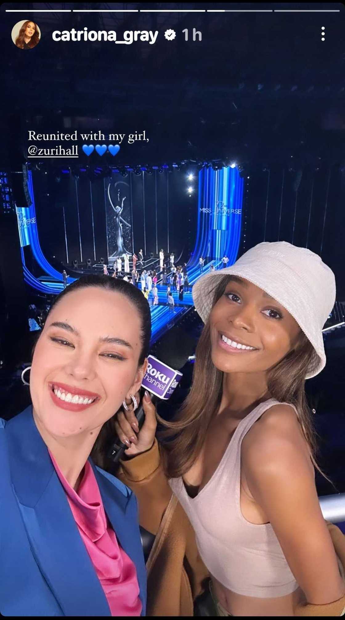 Catriona Gray, ipinasilip ang rehearsals ng Miss Universe 2023 coronation night Catriona Gray, ipinasilip ang rehearsals ng Miss Universe 2023 coronation night