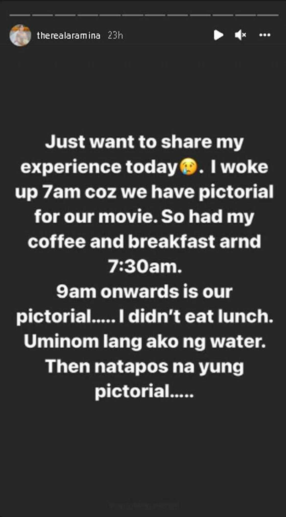 Ara Mina, pinag-antay ng dalawang oras ng resto na inorderan niya ng food: “naiiyak na ko sa hilo, sa gutom” Ara Mina, pinag-antay ng dalawang oras ng resto na inorderan niya ng food: “naiiyak na ko sa hilo, sa gutom”
