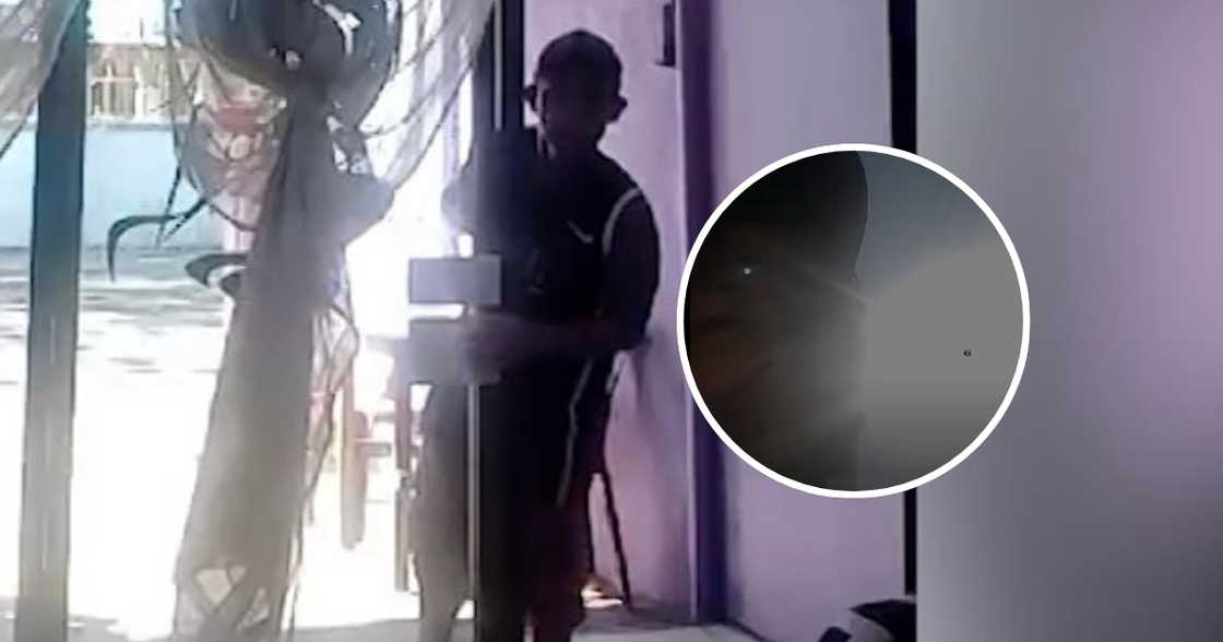 Lalaki, huli sa video habang nagnanakaw ng cellphone na naka-livestream Lalaki, huli sa video habang nagnanakaw ng cellphone na naka-livestream
