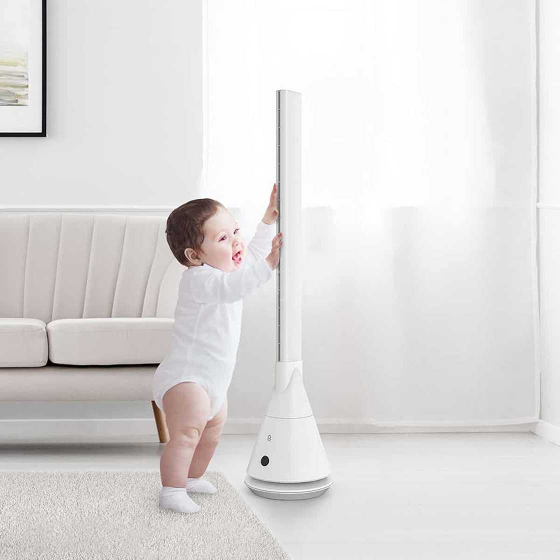 Stylish and high-quality bladeless fans perfect at home and safe for kids Stylish and high-quality bladeless fans perfect at home and safe for kids