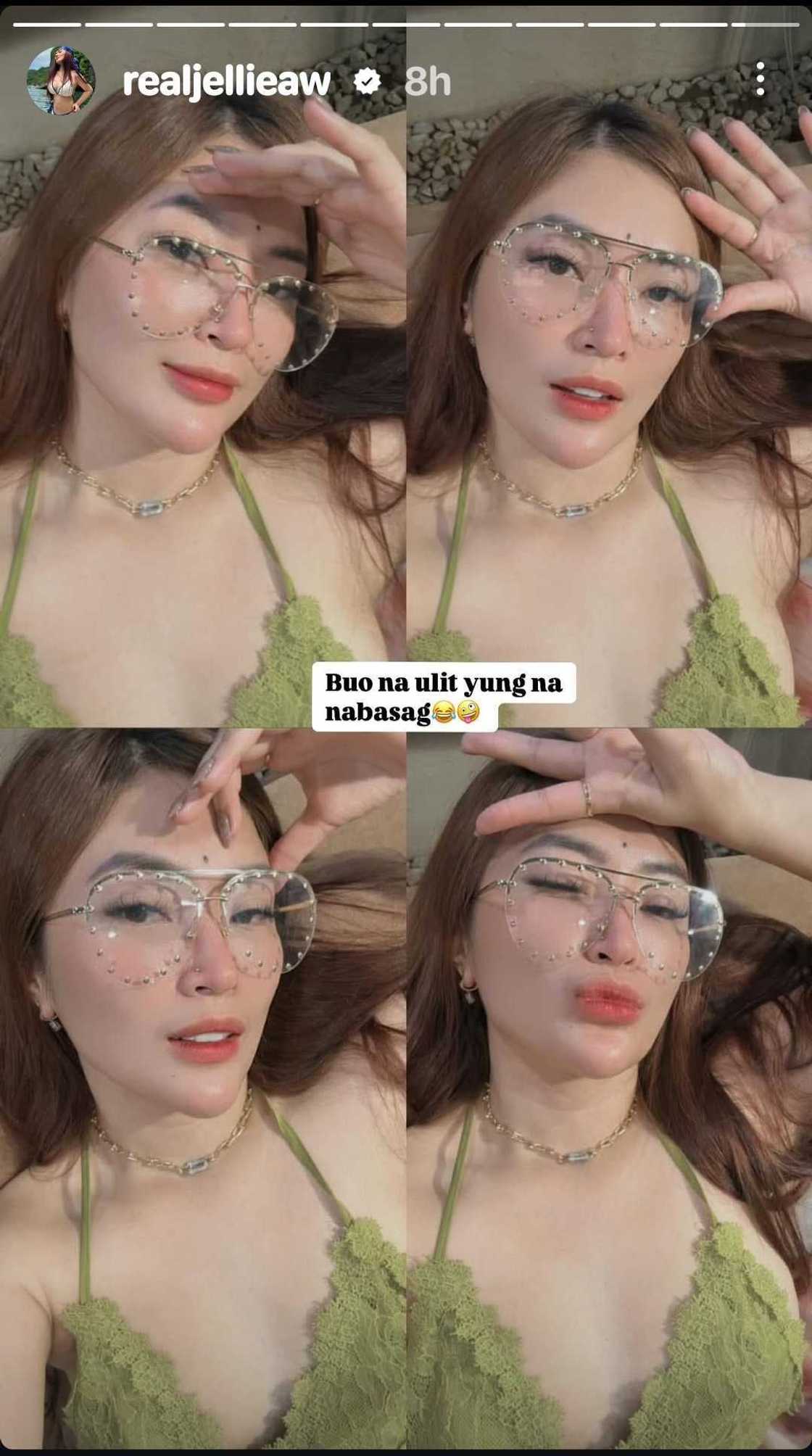 Jellie Aw, ipinakita ang kasalukuyang hitsura niya Jellie Aw, ipinakita ang kasalukuyang hitsura niya