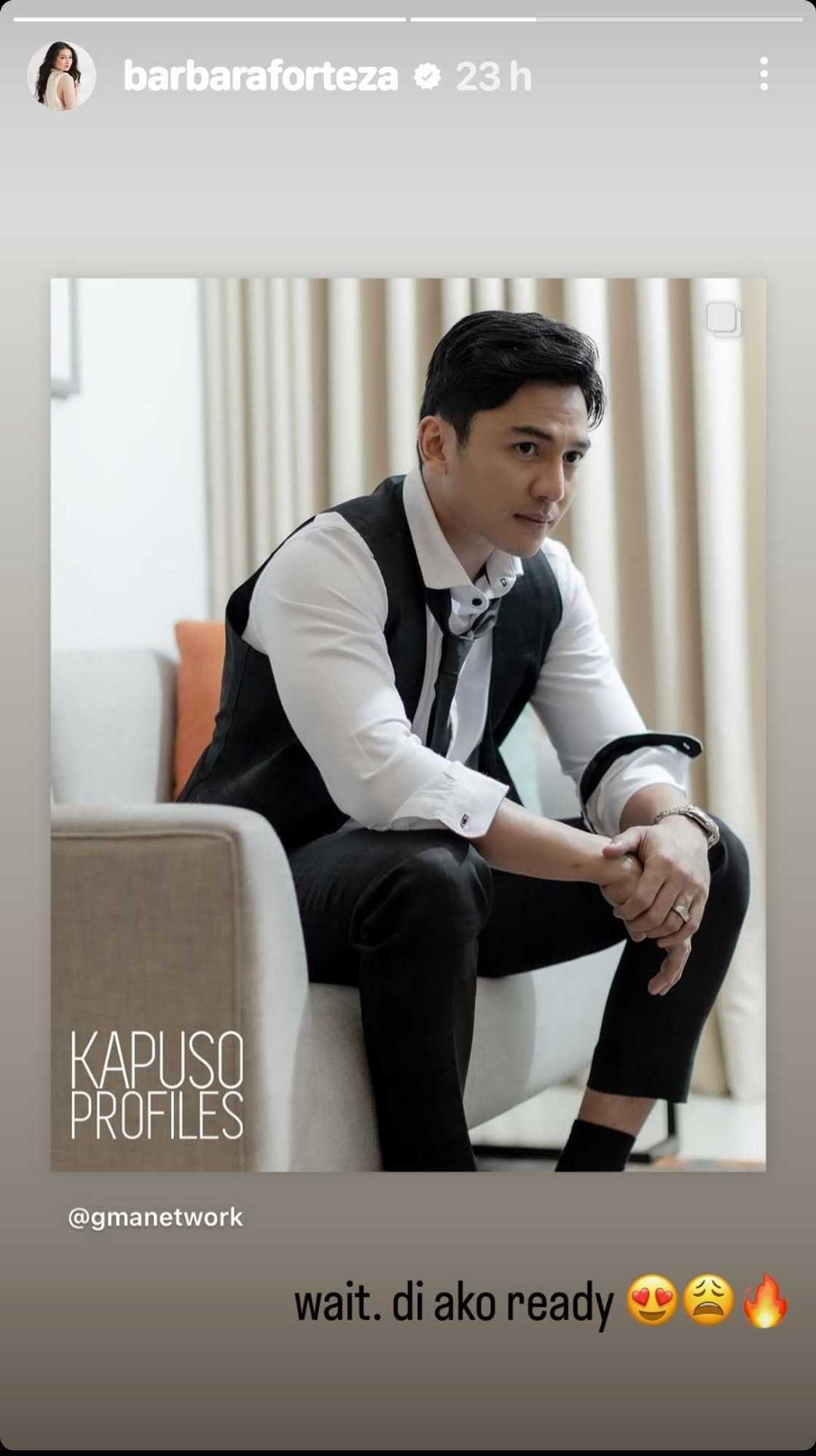 Barbie Forteza gushes over Jak Roberto's look for Kapuso Profiles shoot Barbie Forteza gushes over Jak Roberto's look for Kapuso Profiles shoot