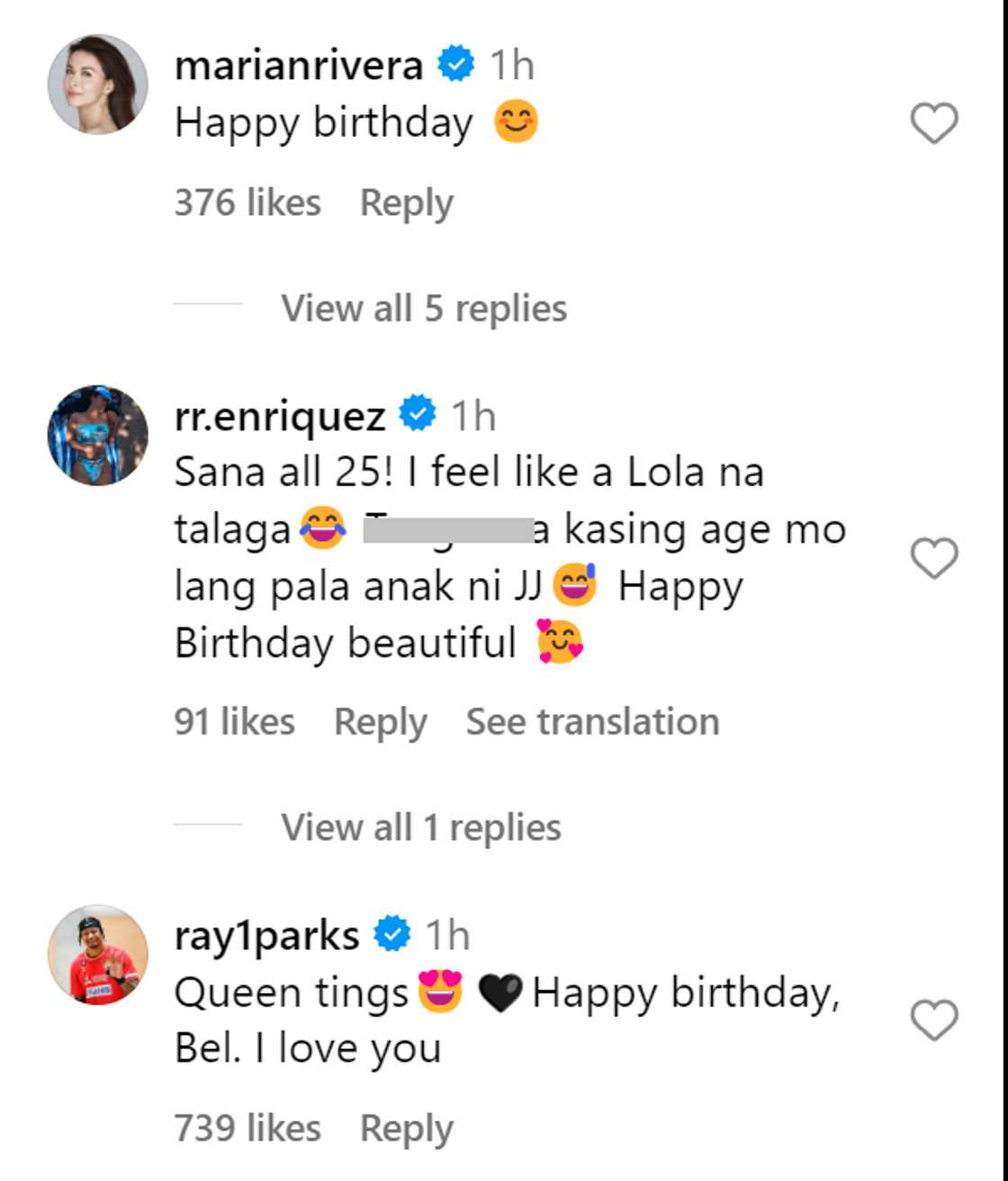 Zeinab Harake, nag-ala reyna sa birthday shoot; Marian Rivera, ibang celebs, binati ang vlogger