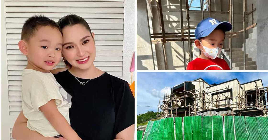 Ryza Cenon shares son Night’s cute snaps at their under-construction house