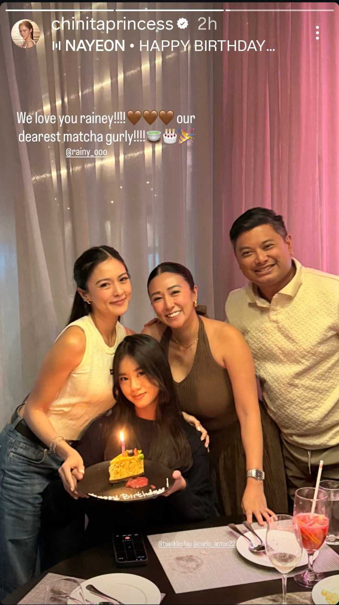 Kim Chiu shares sweet birthday posts for niece Raine Kim Chiu shares sweet birthday posts for niece Raine