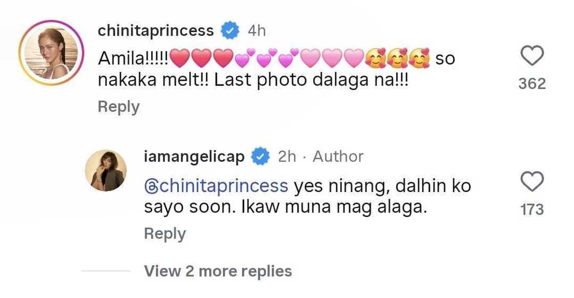 Palitan nina Kim Chiu at Angelica Panganiban tungkol kay Amila, kinagiliwan Palitan nina Kim Chiu at Angelica Panganiban tungkol kay Amila, kinagiliwan