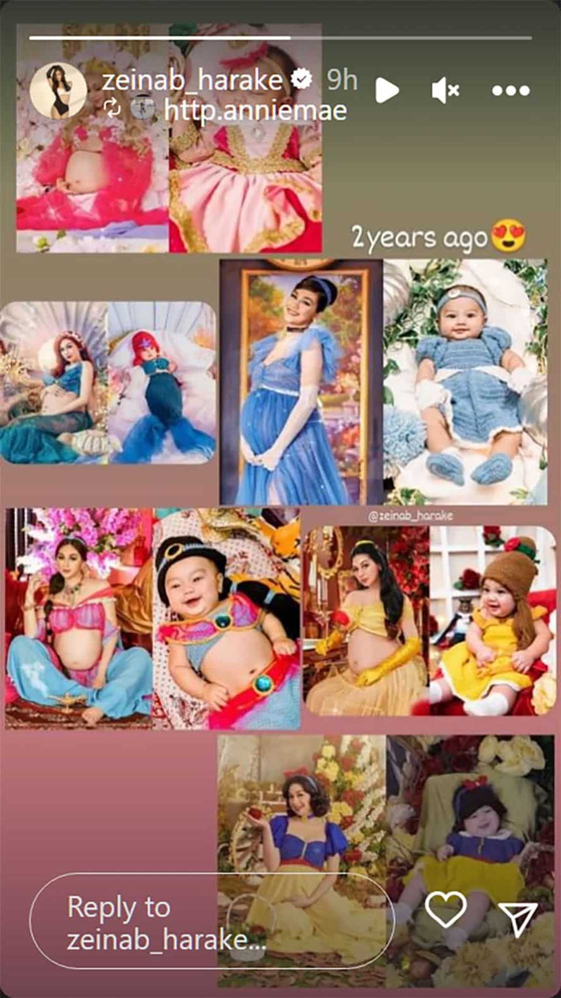 Zeinab Harake, pinost sa socmed mga cute na throwback preggy at baby pics nila ng anak niyang si Bia