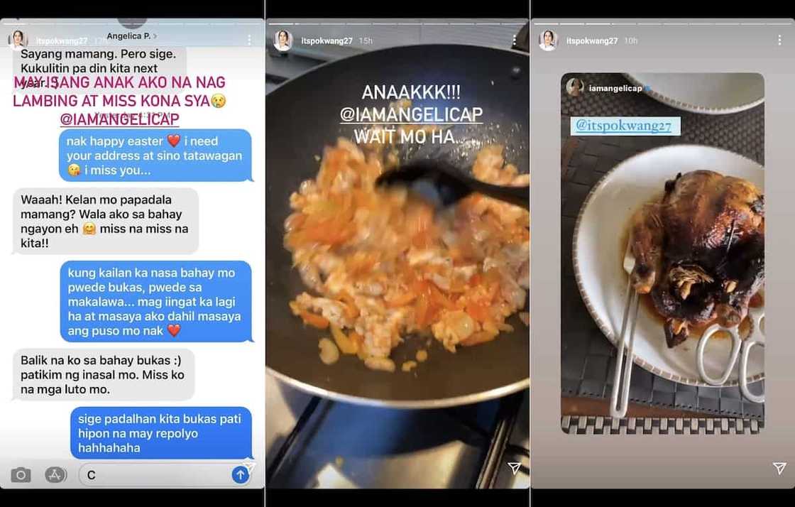 Pokwang, ibinahagi ang sweet text na natanggap niya mula kay Angelica Panganiban Pokwang, ibinahagi ang sweet text na natanggap niya mula kay Angelica Panganiban
