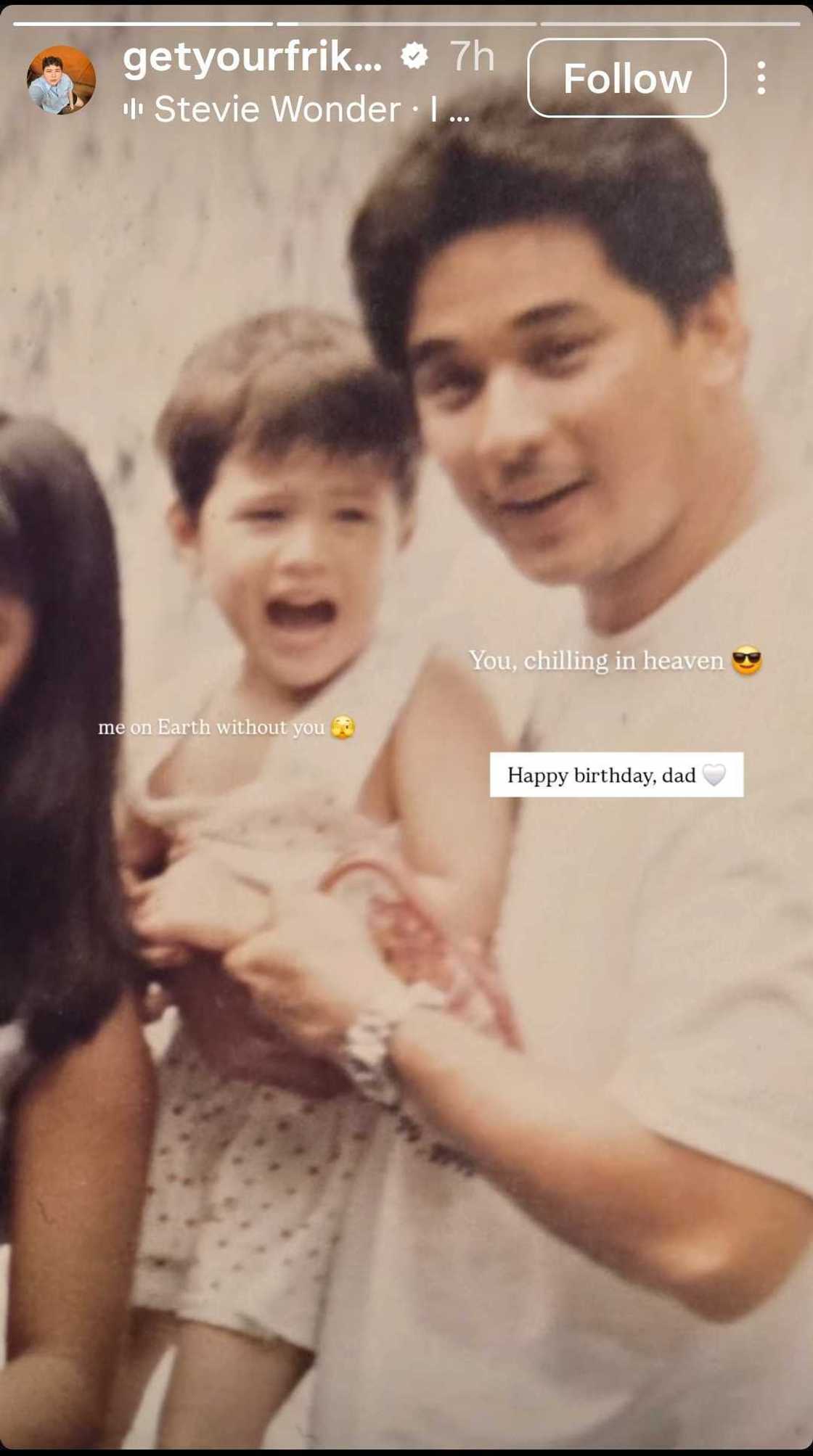 Rikki Mae Davao, inalala si Ricky Davao sa kaarawan nito sa pamamagitan ng nakakaantig na old photo Rikki Mae Davao, inalala si Ricky Davao sa kaarawan nito sa pamamagitan ng nakakaantig na old photo