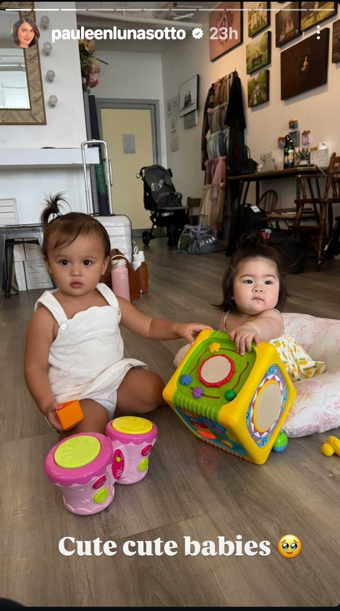 Pauleen Luna, ipinasilip ang playtime nina Mochi at baby ni Iza Calzado Pauleen Luna, ipinasilip ang playtime nina Mochi at baby ni Iza Calzado
