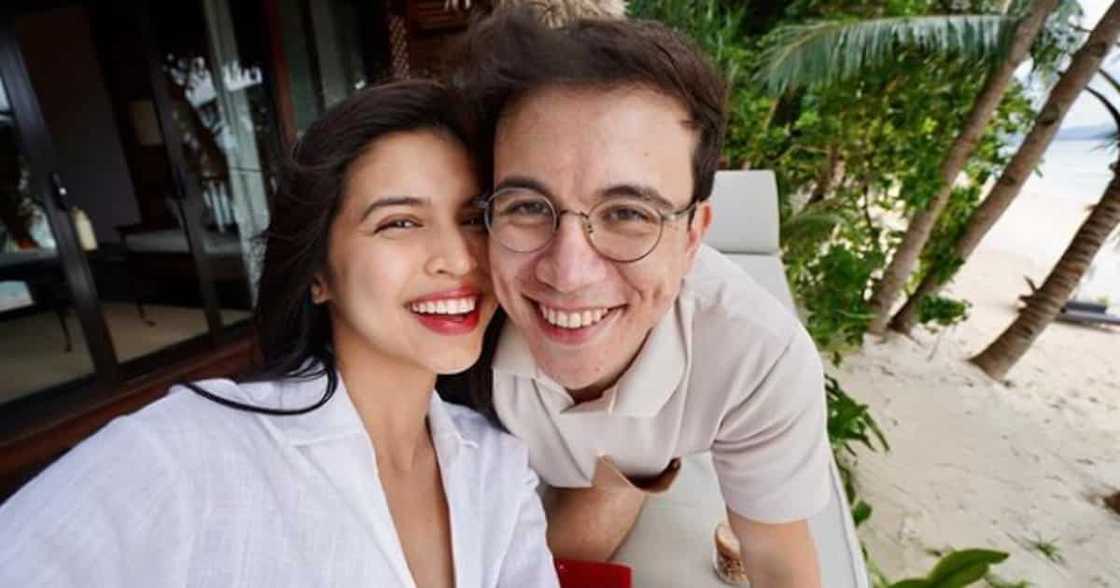 Maine Mendoza & Arjo Atayde join wedding entourage of the actress’ brother